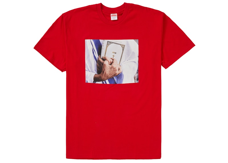 Supreme Bible Tee Rood