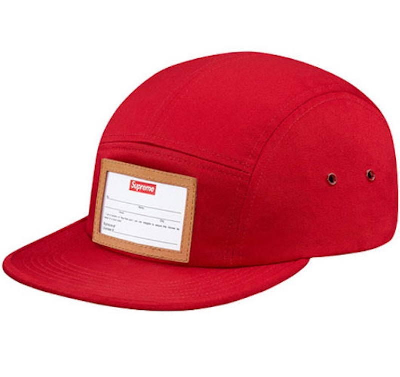Supreme Big Game Camp Cap Rood