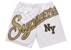 Supreme Big Script Mesh Short Wit