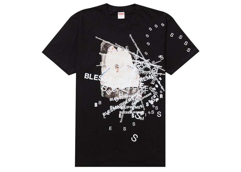 Supreme Bless Observed In A Dream Tee Zwart