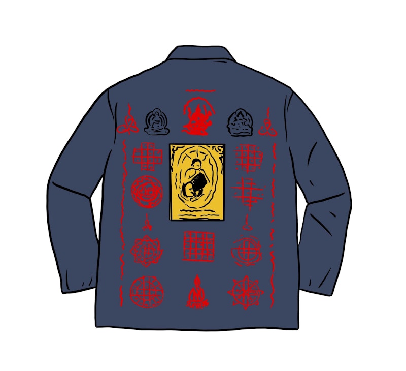 Supreme Blessings Ripstop Shirt Light Marineblauw