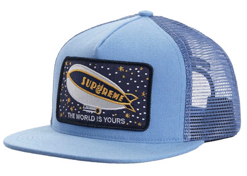 Supreme Blimp Mesh Back 5-Panel Light Blauw