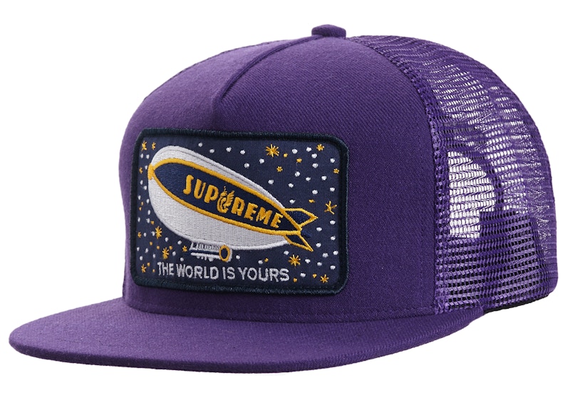 Supreme Blimp Mesh Back 5-Panel Paars
