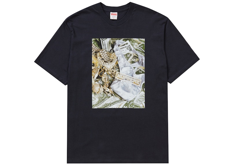 Supreme Bling Tee Blauw