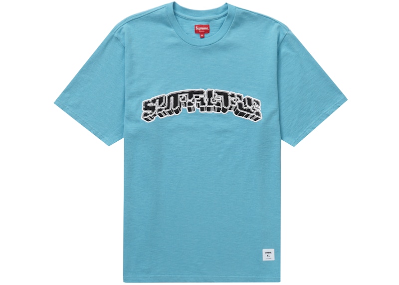 Supreme Block Arc S/S Top Bright Blauw