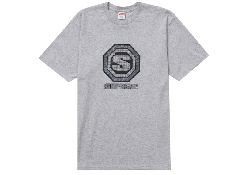 Supreme Blockbuster Tee Heather Grijs