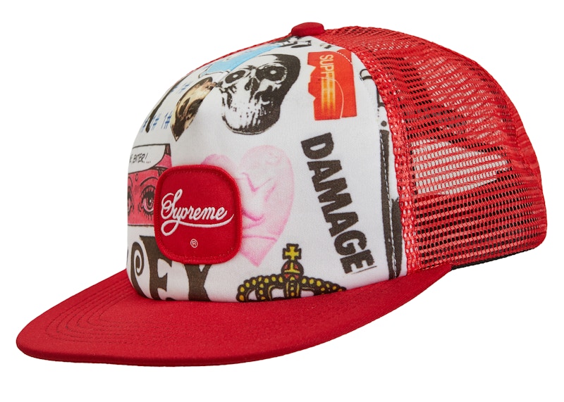 Supreme Blood Lust Mesh Back 5-Panel Rood
