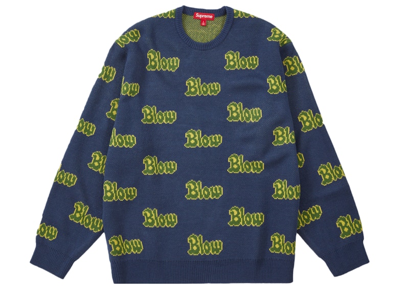Supreme Blow Sweater Blauw