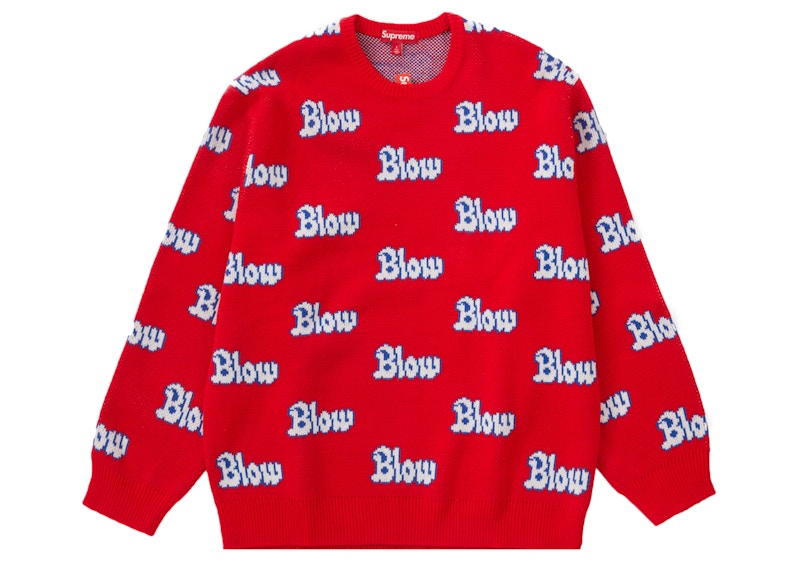 Supreme Blow Sweater Rood
