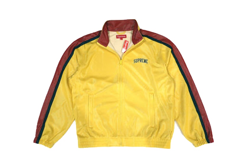 Supreme Bonded Mesh Track Jacket Goud