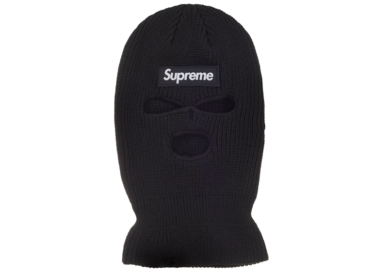 Supreme Box Logo Balaclava Zwart