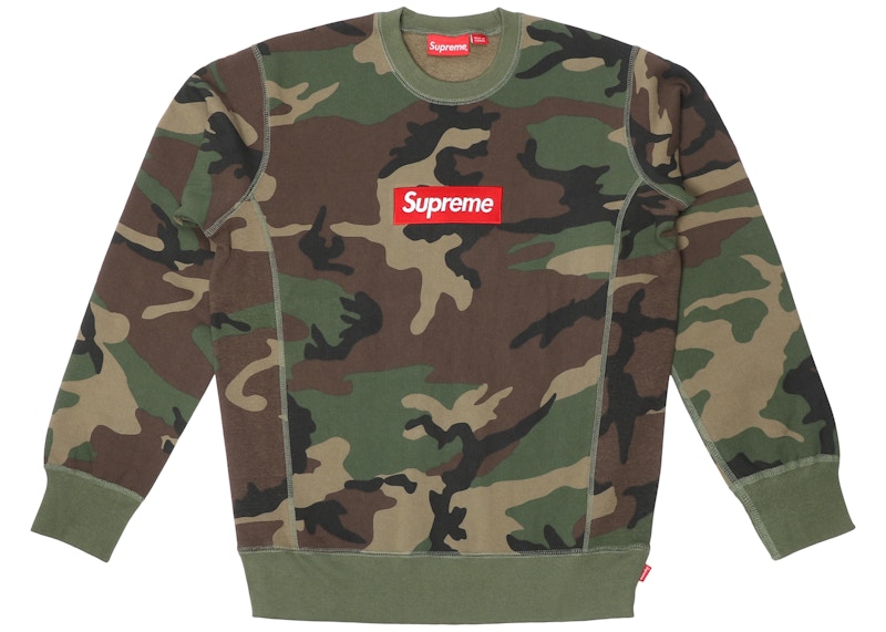 Supreme Box Logo Crewneck Camo