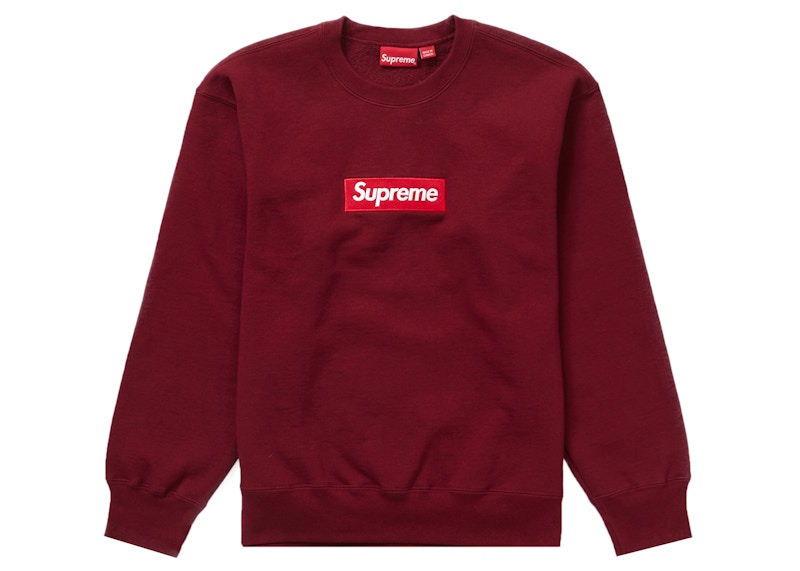 Supreme Box Logo Crewneck Cardinal