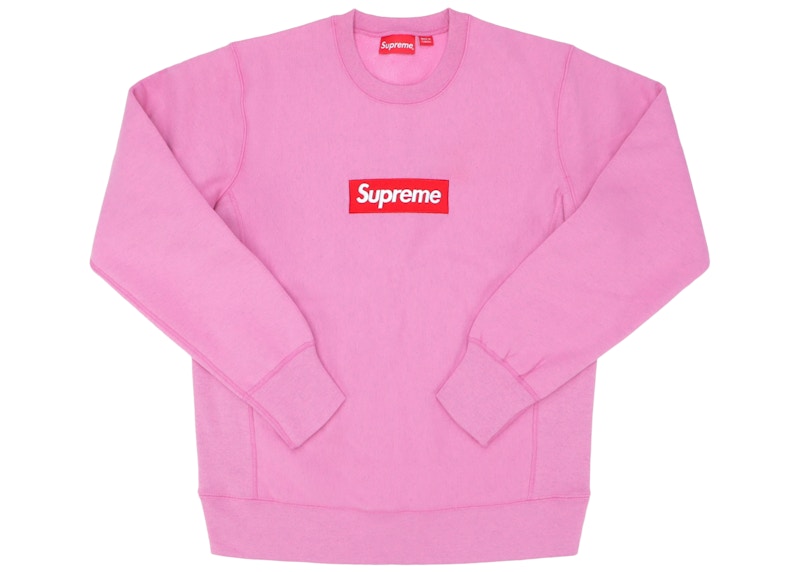 Supreme Box Logo Crewneck Heather Roze