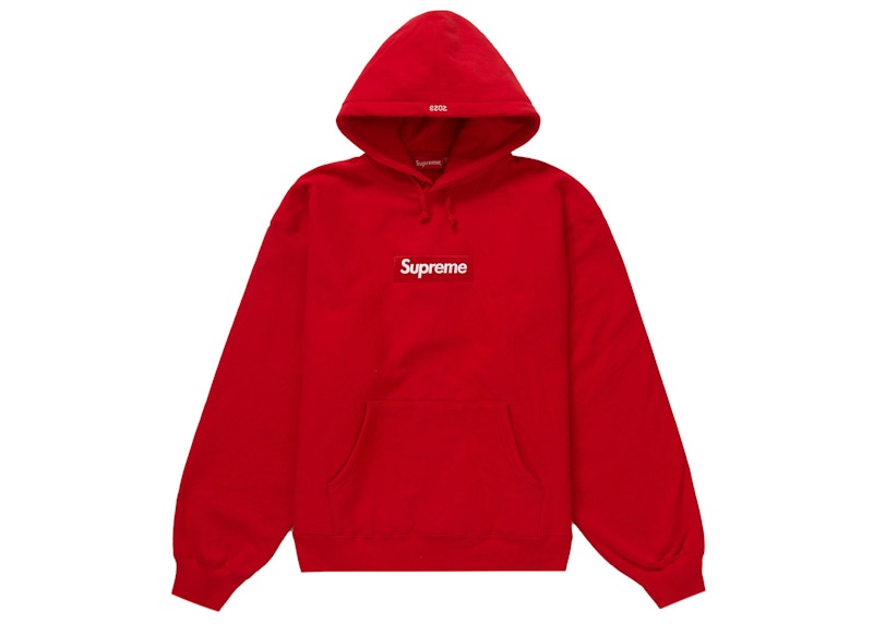 Supreme Box Logo Hooded Sweatshirt Rood