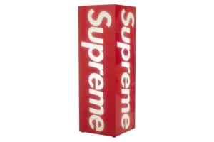 Supreme Box Logo Lamp Rood