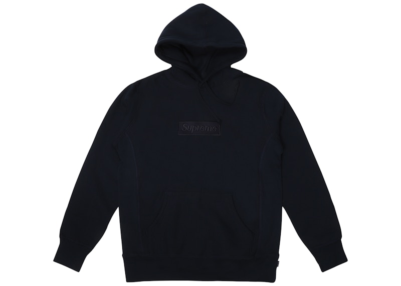 Supreme Box Logo Pullover Hoodie Blauw