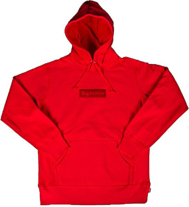 Supreme Box Logo Pullover Hoodie Rood