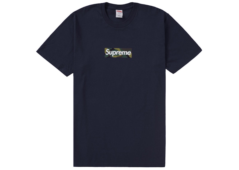 Supreme Box Logo Tee Blauw