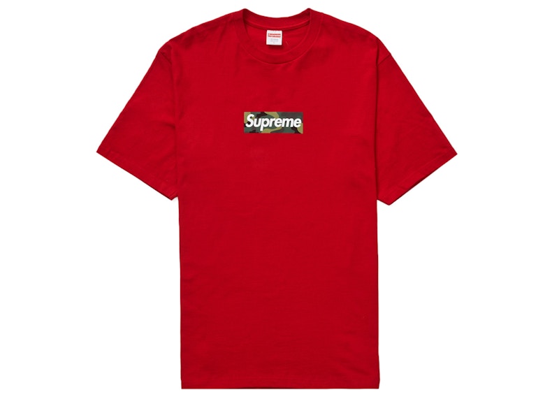 Supreme Box Logo Tee Rood
