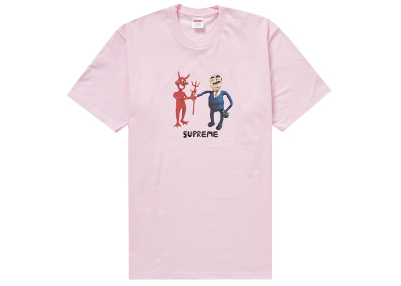 Supreme Business Tee Light Roze