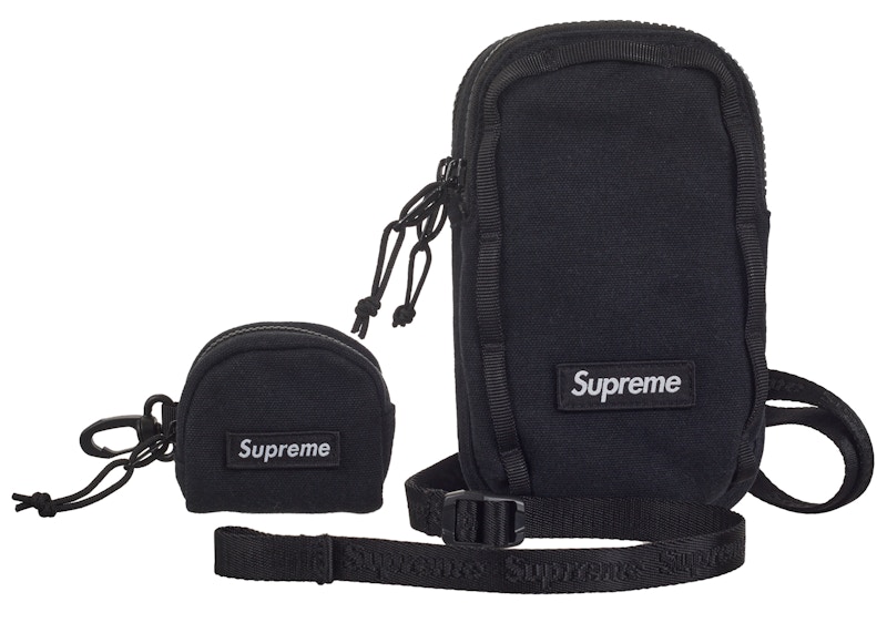 Supreme Camera Bag + Mini Pouch Zwart