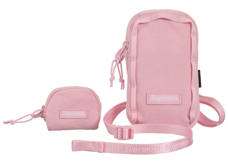 Supreme Camera Bag + Mini Pouch Light Roze