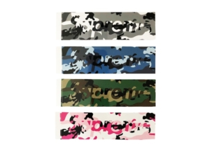 Supreme Camo Box Logo Sticker Set