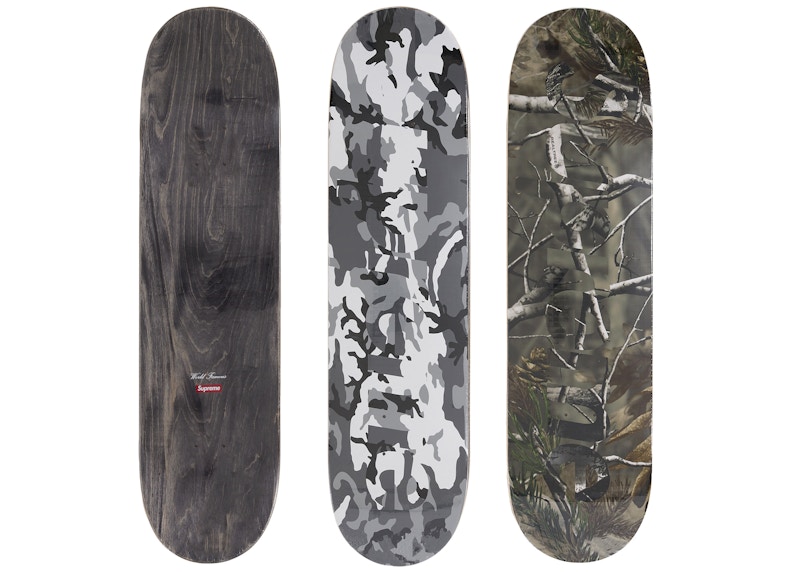 Supreme Camo Ripstop Skateboard Deck Set