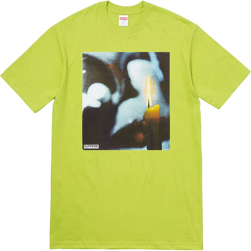 Supreme Candle Tee Lime Groen