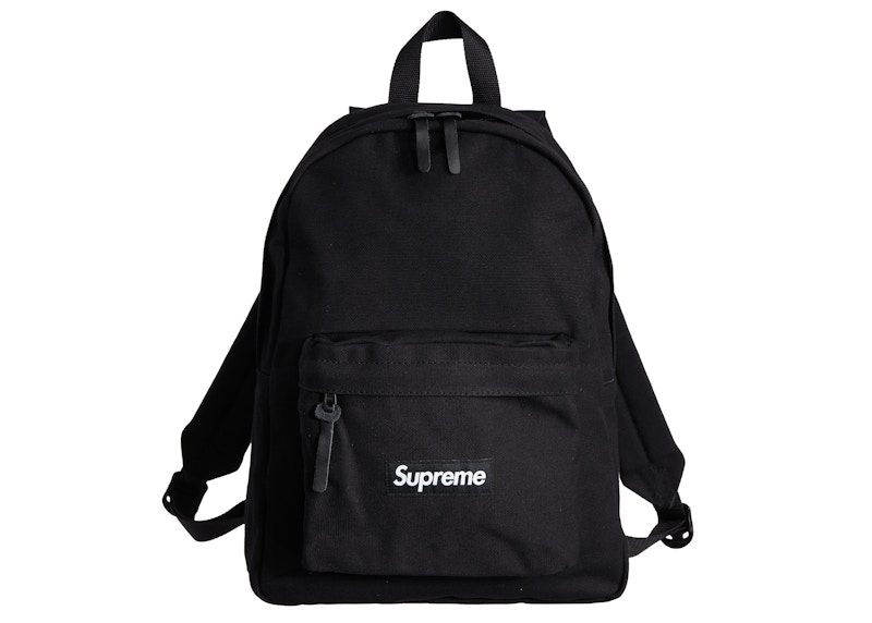 Supreme Canvas Backpack Zwart