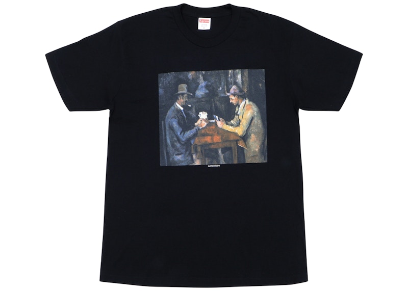 Supreme Cards Tee Zwart