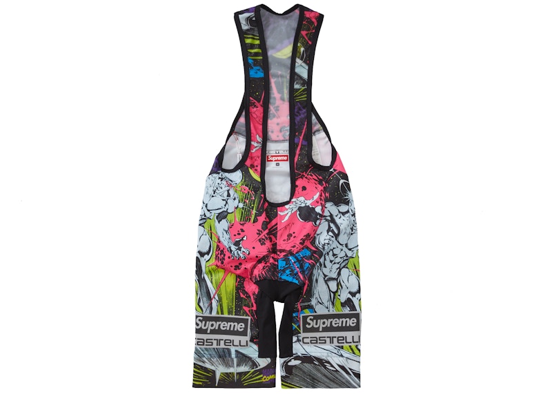 Supreme Castelli Surfer Cycling Bib Short Multicolor