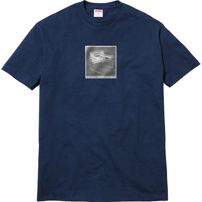 Supreme Chair Tee Blauw