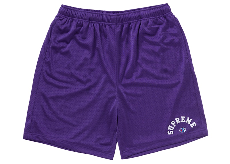 Supreme Champion Mesh Short Paars