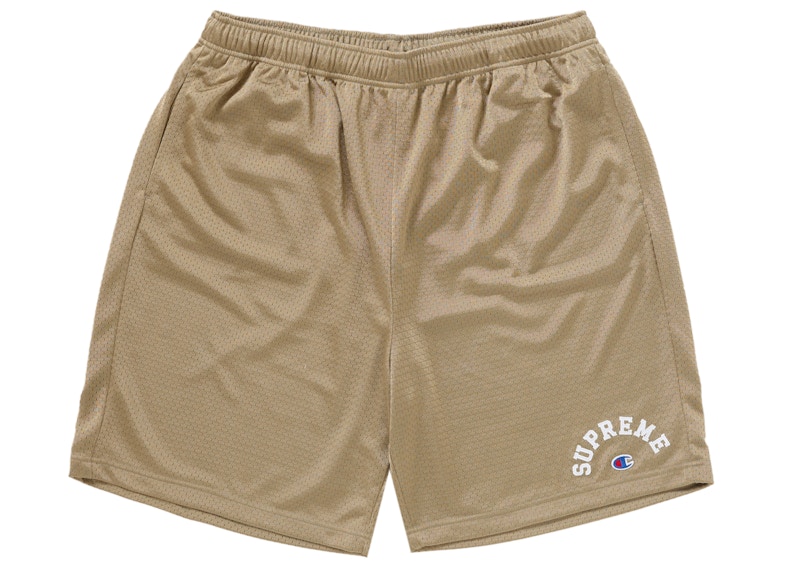 Supreme Champion Mesh Short Tan