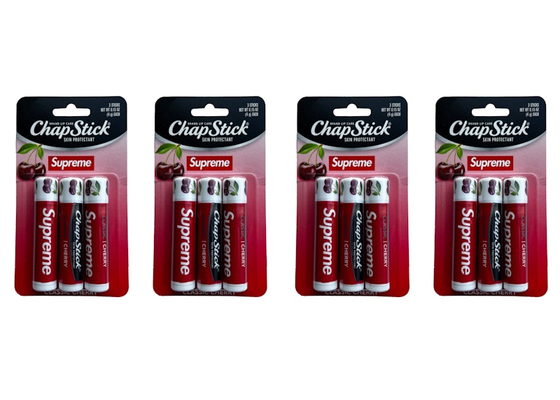 Supreme ChapStick 4x Lot