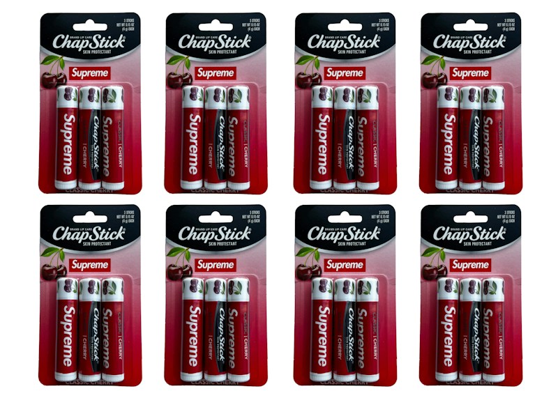 Supreme ChapStick 8x Lot