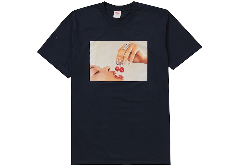 Supreme Cherries Tee Blauw