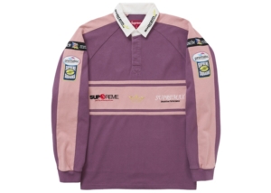 Supreme Chest Stripe Rugby Paars