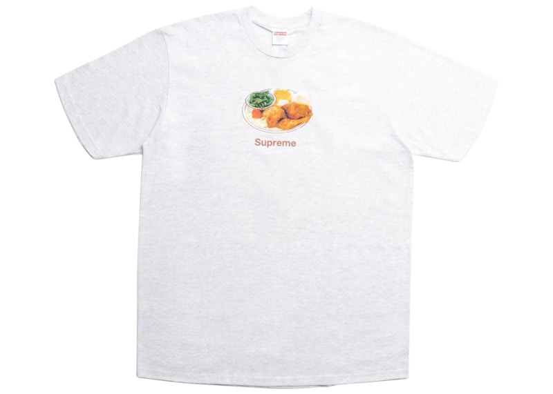 Supreme Chicken Dinner Tee Ash Grijs