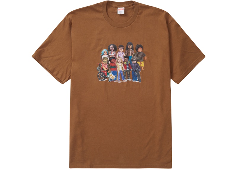 Supreme Children Tee Light Bruin