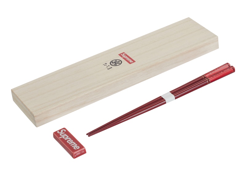 Supreme Chopstick Set Rood