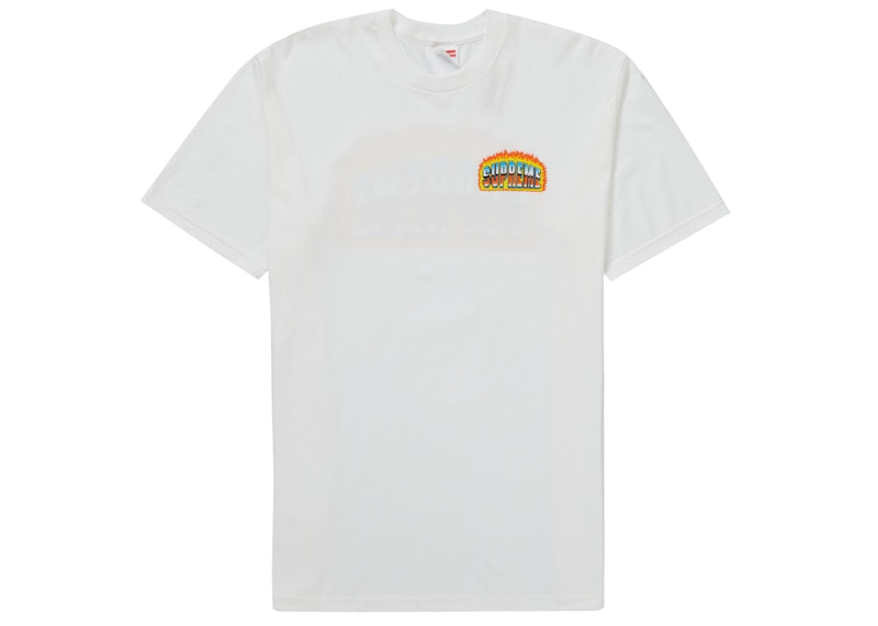 Supreme Chrome Tee Wit