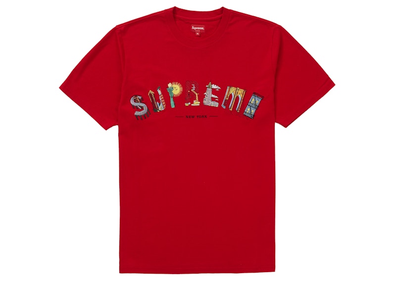 Supreme City Arc Tee Rood