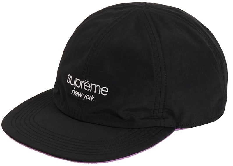 Supreme Classic Logo Reversible 6 Panel Zwart