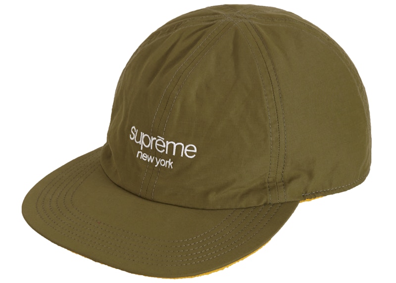 Supreme Classic Logo Reversible 6 Panel Groen