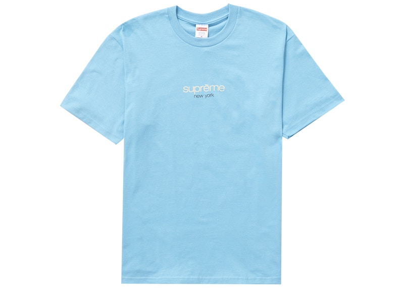 Supreme Classic Logo Tee Slate Light Sage