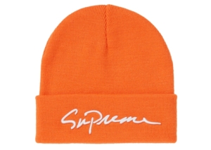 Supreme Classic Script Beanie Oranje