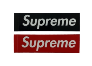 Supreme Clear Vinyl Box Logo Stickers Sticker Set